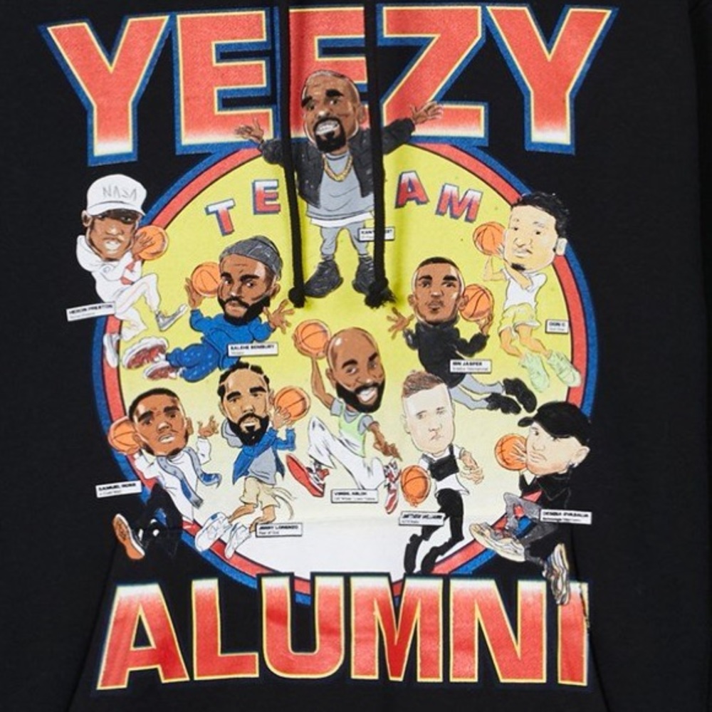 New Chinatown Market Yeezy Alumni Hoodie. Size M - Picture 6 of 8